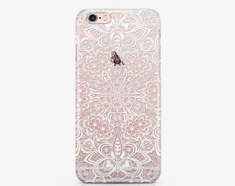 Mandala Phone 7 Case Clear Phone 7 Plus Case iPhone Phone 6s Phone iPhone 6s Plus iPhone Case 5c Phone iPhone SE Case Pixel Case ACC_172