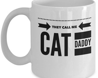 Cat Daddy Mug|Funny Cat Mug|Cat Dad Mug|Crazy Cat Daddy|Cat Lover Mug| Cat Cup|Cat Mug|Kitty Mug| Feline Dad|Kitty Cup|Cute Cat Mug