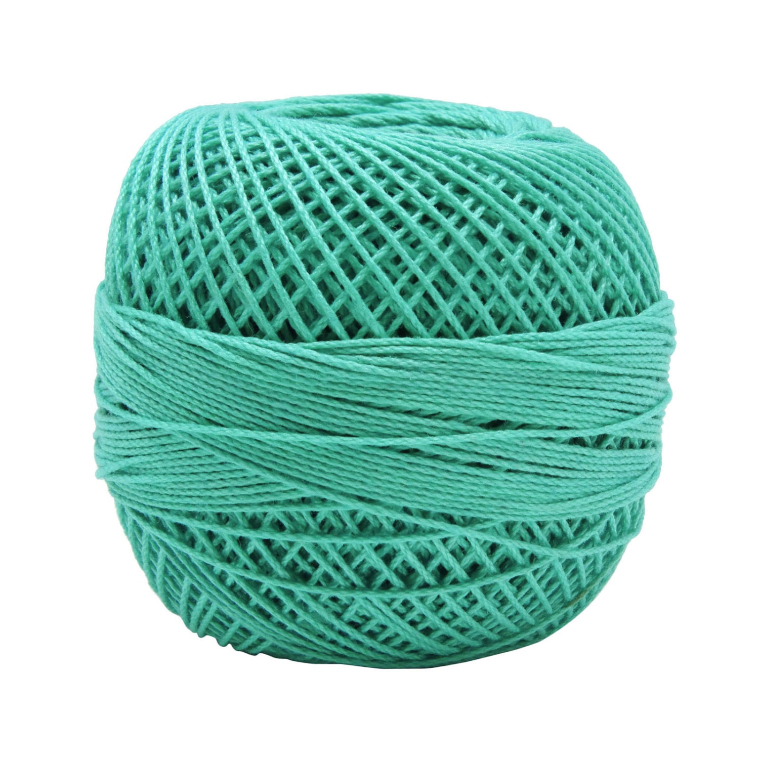 Sea Green Cotton Thread 10 Pcs Crochet Thread Knitting