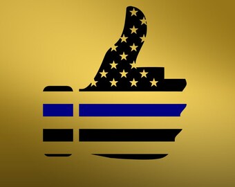 american flag OK thin blue line svg Clipart Cut Files Silhouette Cameo for Cricut and Vinyl File cutting Digital cuts file DXF Png Pdf Eps