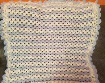 Crib size afghan Etsy