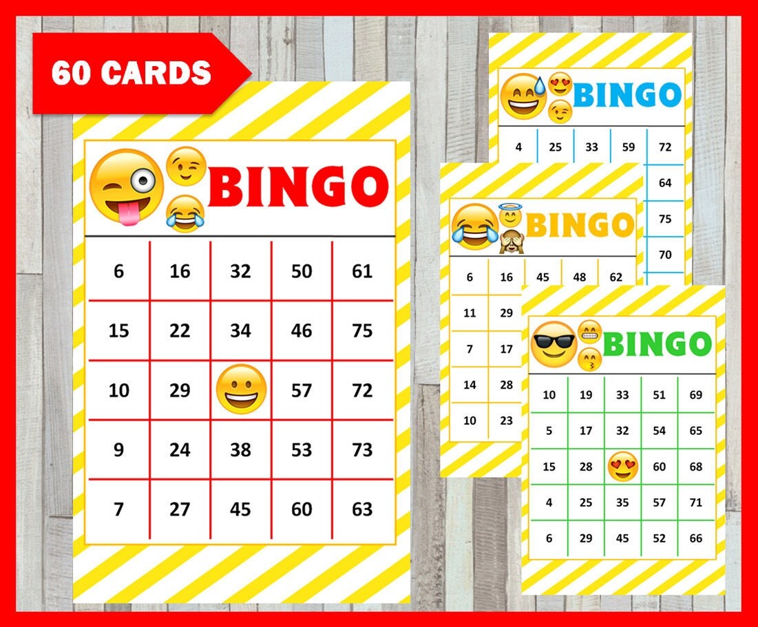 emoji-bingo-game-60-cards-emoji-bingo-cards-instant-download