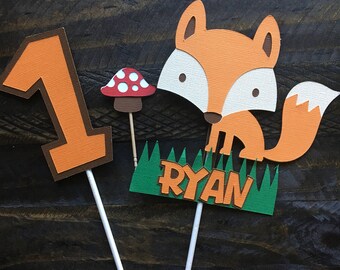 Woodland Cake Topper Woodland Cake Topper