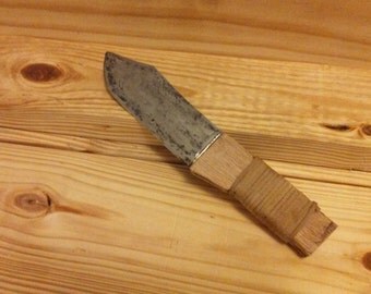 Hand forge bush knife