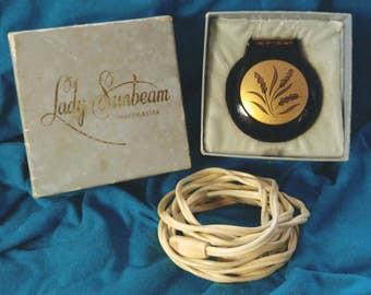 Vintage Lady Sunbeam Electric Razor Black
