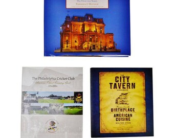 Collection of 3 Philadelphia History Coffee Table Books
