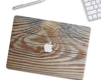 Wood Macbook case, MacBook Hard Cover, MacBook Air Protection, MacBook Pro 2016 touch bar, MacBook Pro Retina sleeve, Oak Laptop skin/decal