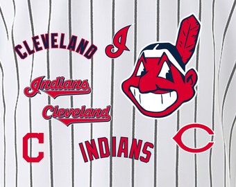 Cleveland Indians Baseball SVG, Cleveland Indians, Indians SVG, Baseball Clipart, Cleveland