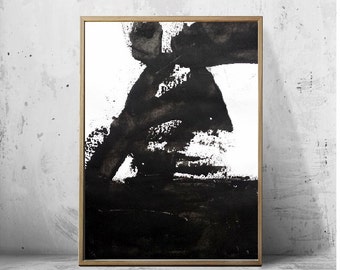 Téléchargement numérique, Art contemporain, décoration murale, Printable Wall Art, noir et blanc Decor, Art moderne,, décoration d’intérieur