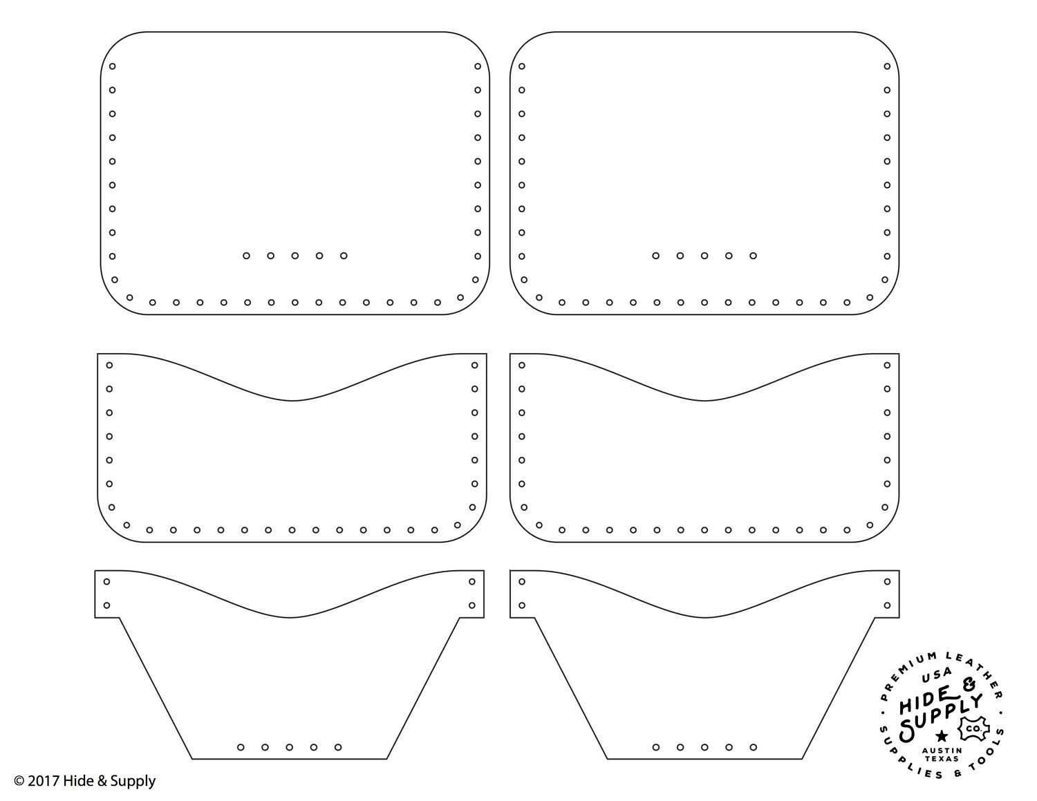 Free Printable Leather Wallet Templates The Art Of Mike Mignola