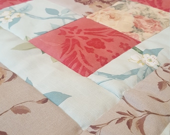 Beautiful Light Quilted Bedspread for Home Decor, Bedcover, Wonderful Gift