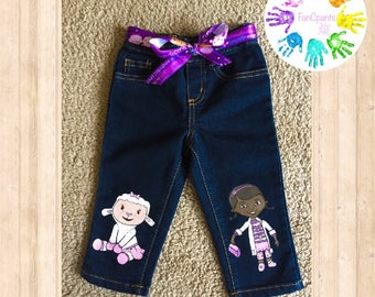 Disney Doc Mcstuffins Character Jeans/ Clothing
