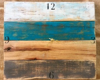 Coastal wall clock