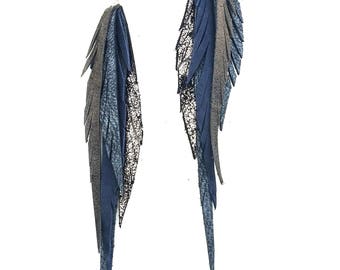 Wholesale listing - a custom made collection of leather feather earrings