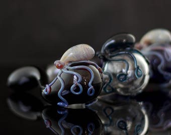 18 Octopus Sherlock Glass Pipes Wholesale / 18pc Octopus Pipes / Glass Sherlock Pipe / Handmade Pipe / Custom Glass Pipes / Made to Order