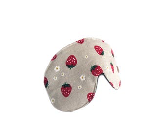 eyemask strawberry canvas adjustable