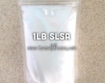 SLSA, Eco certified Surfactant, Lathanol, LAL Coarse, Sodium Lauryl Sulfoacetate, Bubbles!