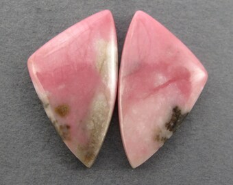 Rare Washington Thulite Cabochon Matched Pair