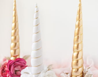 Unicorn horn accessory rocking horse carousel horse pony clip photography prop in white blush pink or gold