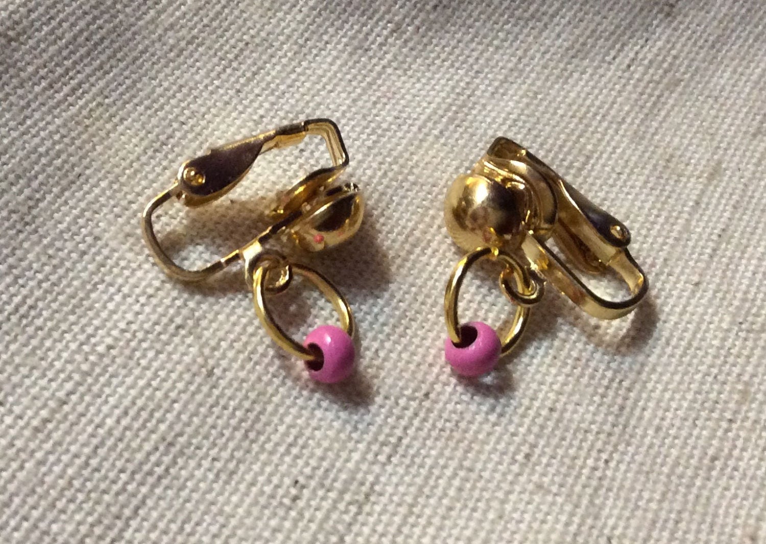 Cute clip on Earrings kid or adult