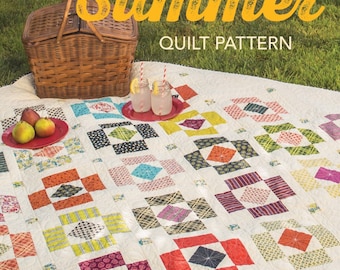 SALE: Quilt Pattern-Booklet - "Modern Indian Summer" - By Sherri McConnell
