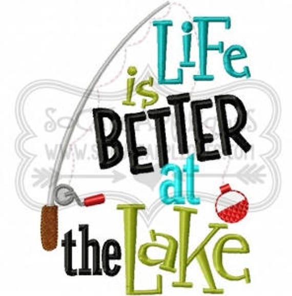 life is better on the lake shirt