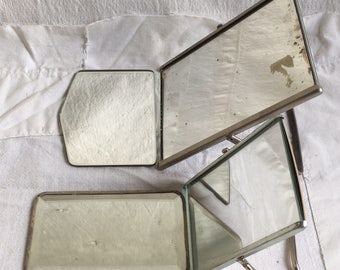 Vintage travel mirrors vanity mirrors small mirrors mirror collection