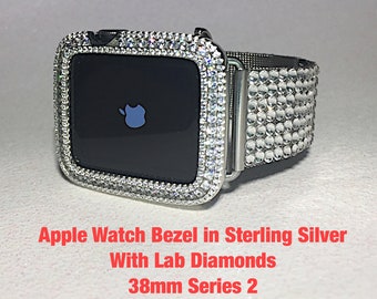 swarovski crystal apple watch case
