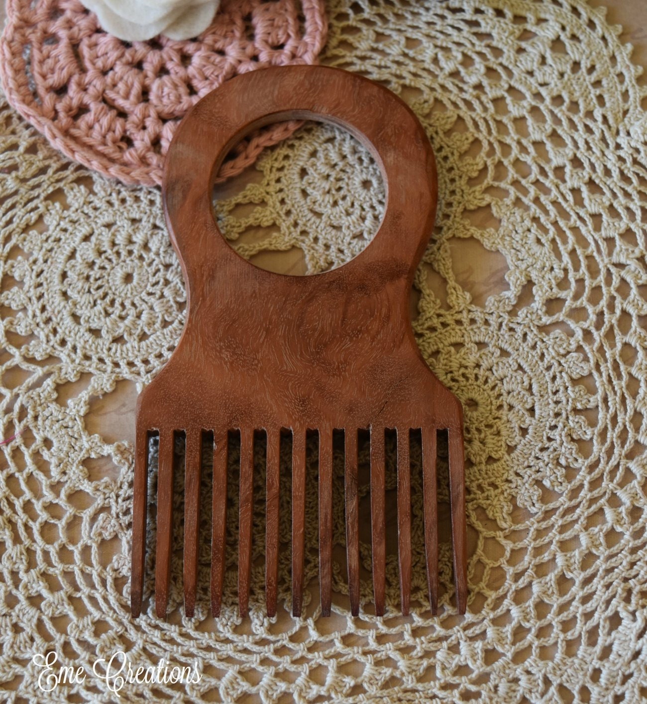 Timber Weaving Comb