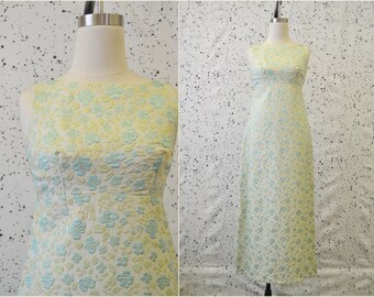 1960s Brocade Column Dress