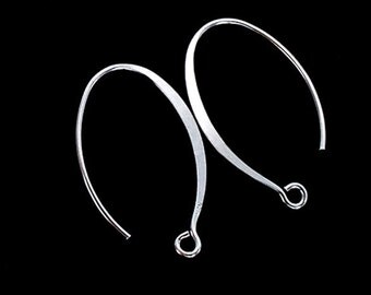 5 pairs of 925 Sterling Silver Ear Wires 15x25 mm. :tk0146