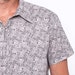 Mayan Inspired Button Up Shirt Men Short Sleeve Button Down