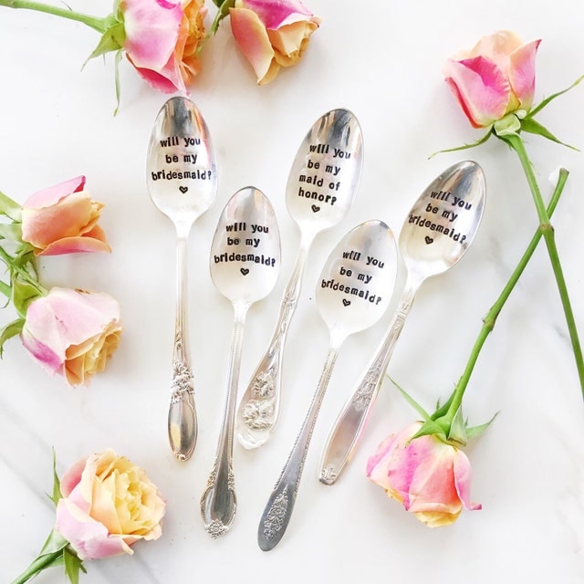 Hand Stamped Silverware and Unique Gifts. by ForSuchATimeDesigns