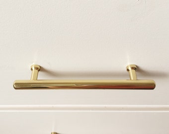 Tara Brass Drawer Handle, Brass Drawer Pulls