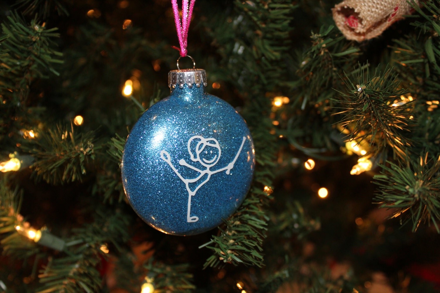 Baton Twirler Christmas Ornament Twirl Personalized