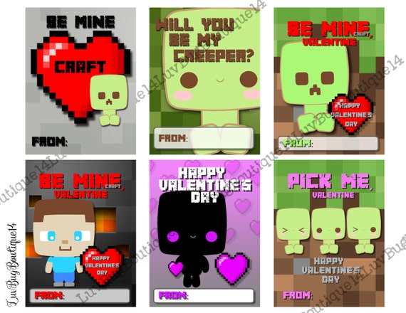 items-similar-to-printable-minecraft-inspired-valentine-cards