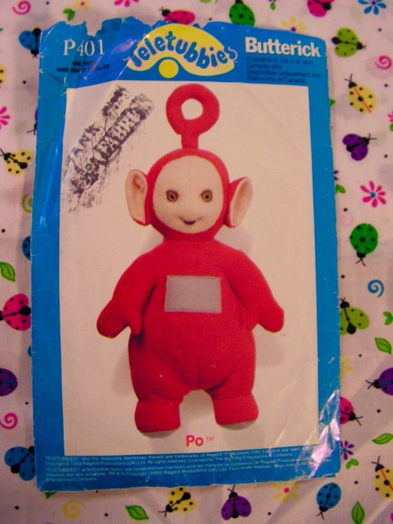 teletubbies po stuffed animal