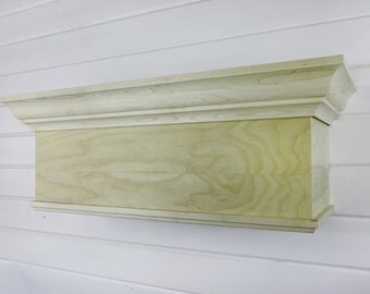 Bed Crown, Crib Crown Canopy, Cornice, Unpainted, DIY