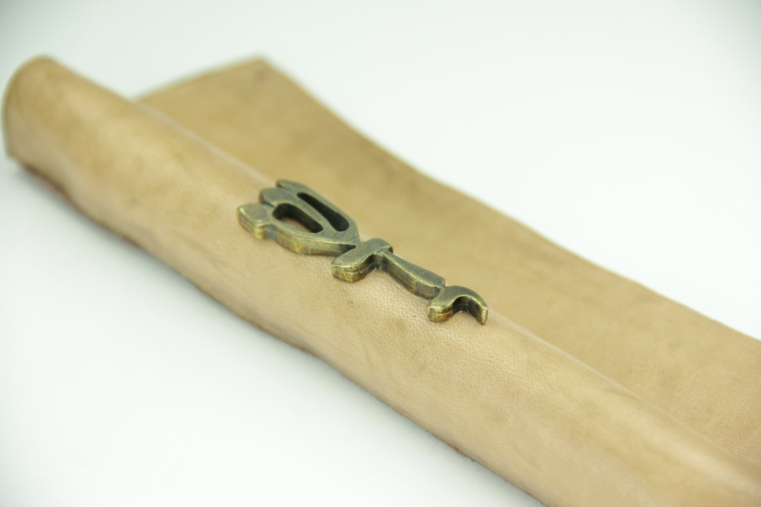 Judaica Wall Art Handmade Leather Mezuza Case Jewish