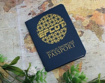 VARIOUS COLORS - Epcot Passport - Collect Stamps Around the World Showcase!