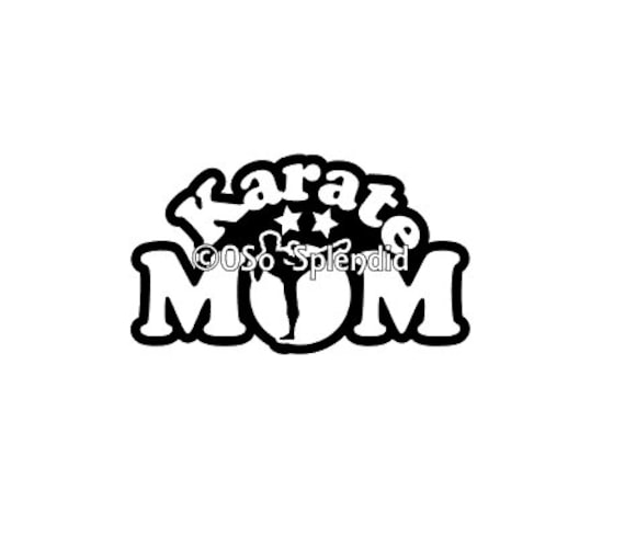 Download Karate Mom Digital File Vector Graphic Personal Use svg