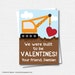 Printable Sweet Treat Valentine's Gift Tags INSTANT