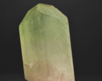 GREEN and pink Bi color watermelon tourmaline CRYSTAL PAKISTAN