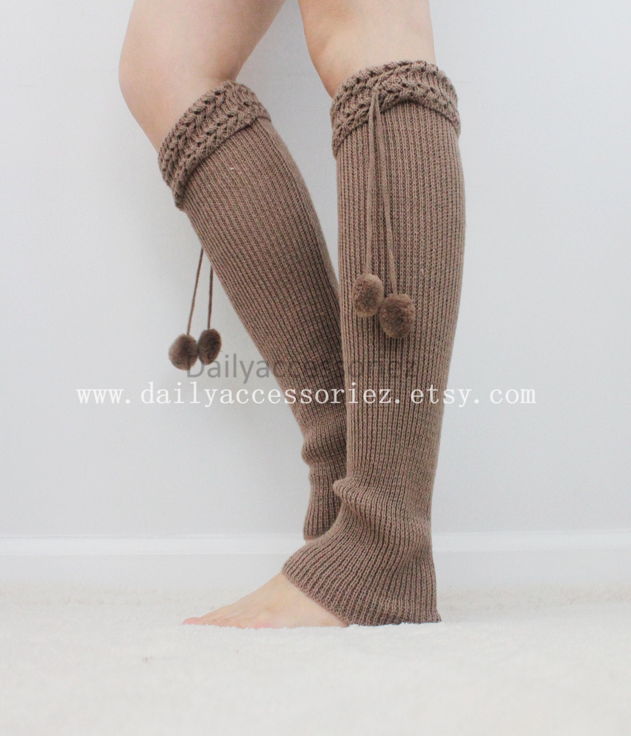 heather gray womens leg warmers knit leg warmers leg warmers
