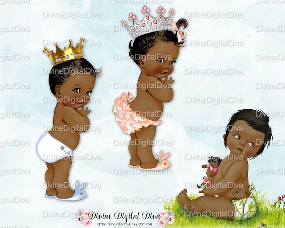 free clipart african american baby boy - photo #39