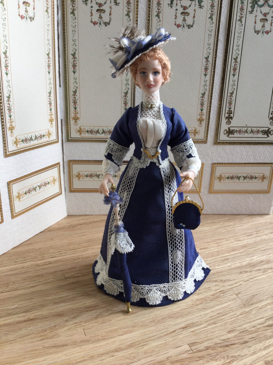1 12 Scale Miniature Porcelain Doll 1 12 Scale Dollhouse