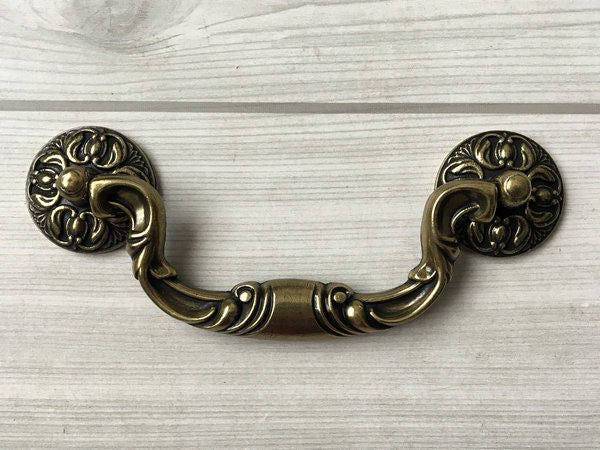 4 5 Vintage Style Bail Drawer Pull Handles Knob Dresser Pulls