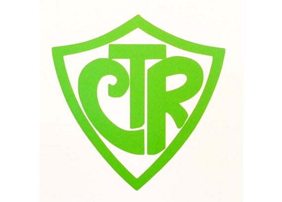 CTR Shield Decal Choose the Right Decal Primary Decal LDS