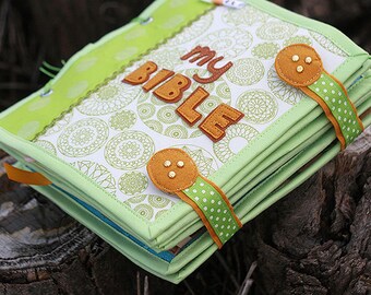 Custom Bible Quiet book, Church busy book, Religious Christian stories activity interactive toy, TomToy, 20x20cm, priced per page