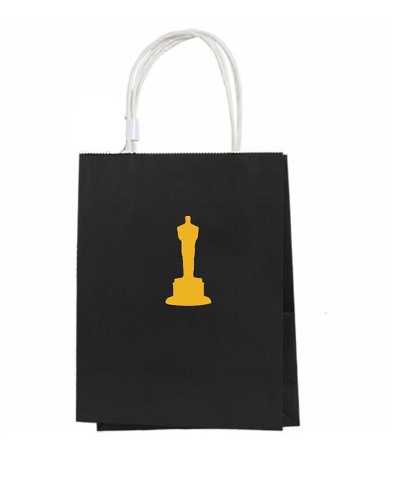 Oscar Party Gift Bags 12 Hollywood Party Favor Bags with